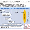 「英語教員の英語力・指導力強化のための調査研究事業」スケジュールイメージ