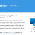 Google fiber Official Blog