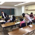 兵庫県明石市で実施している学習支援のようす