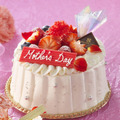 家族で取り分けて食べられる「母の日デコレーションケーキ」（4,000円）