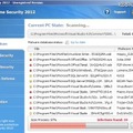 偽セキュリティソフト「XP Home Security 2012」の画面