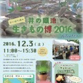 かいぼり後の井の頭池　生きもの博2016 Winter