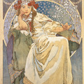 「ヒヤシンス姫」1911年 リトグラフ／紙 125.5×85cm 堺市