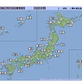 12月22日の天気（22日14時気象庁発表）