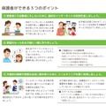 保護者ができる3つのポイント