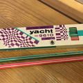 文房具を売り始めるきっかけになった「yacht」鉛筆。今はみかけることがないレトロでおしゃれな鉛筆。