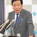 枝野幸男経産相（25日・経産省）