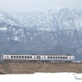 ほくほく線は日本でも有数の豪雪地帯を通る。