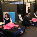 機能性寝具ブランド「RISE（ライズ）」の高反発マットレスの展示も行われ、参加者たちは自由に体験することができた