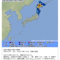 地震情報（各地の震度に関する情報）