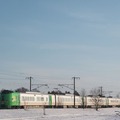 札幌～旭川間の電車特急『ライラック』。節電中は上下各1本が運休していた。