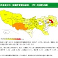 東京都における水痘の発生状況（保健所管轄地域別）2018年第50週