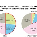 子どもが「英語」や「プログラミング」の勉強をするか