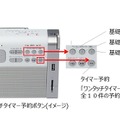 TY-RHR1 ワンタッチタイマー予約ボタン（イメージ）