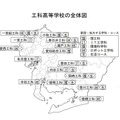 工科高等学校の全体図