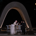 広島を訪れたローマ教皇フランシスコ