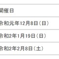 「女子学生などを対象とした職業説明会（ワンデイ・インターンシップ）」日程など