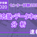 【センター試験2020】英語の分析…河合塾・データネット速報まとめ