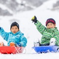 障害物競争や親子リレーで優勝を目指す「雪上親子運動会」開催…白馬コルチナスキー場