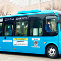 使用する自動運転バス車両