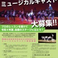 第46回全国高等学校総合文化祭東京大会ミュージカルキャスト募集リーフレット