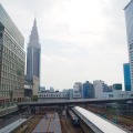 現在の新宿駅構内。