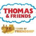 「きかんしゃトーマス」75周年ロゴ　(c) 2020 Gullane (Thomas) Limited.