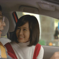 前田敦子演じるジャイ子。トヨタ自動車企業広告「FUN TO DRIVE, AGAIN.」キャンペーン、『実写版ドラえもんCM』シリーズ第4話
