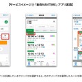 乗換NAVITIMEアプリ画面