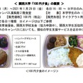 関西大学「がっつり100円夕食」