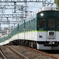 6月に引退する予定の京阪5000系。なおイベント専用列車は3扉での運行となり、座席昇降の実演は行なわれない。