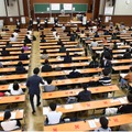 大学入学共通テストの受験風景（1月16日、東京大学）