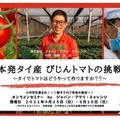 タイ 「日本発タイ産 びじんトマトの挑戦  タイでトマト農園を始めた日本人起業家のお話