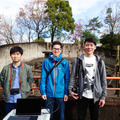 写真左から杉晃太朗さん、佐藤俊太朗さん、畠中義基さん