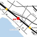 「幕張新駅」の設置箇所。