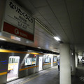 京成電鉄ミステリーツアー：3100形が旧スカイライナー専用ホームに入線。