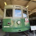 引退記念イベントで見学できる神戸市電の車両。
