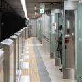 「オリンピックスタジアム」の副名称が付けられる都営地下鉄大江戸線青山一丁目駅。
