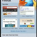 新しいAndroid版Firefox（英語版）
