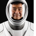 宇宙から参加する星出彰彦先生 (c) SpaceX