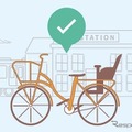 CHARICOの利用方法・手順：選んだ駐輪場から自転車を受け取り利用開始