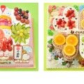 「夢のケーキコンテスト2021」グランプリの小田部翠葉さんの「七五三ありがとうケーキ」と、準グランプリの韮澤恵麻さんの「4Seasons カラフルケーキ」