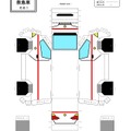 展開図の例（救急車）