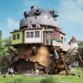 「ジブリパークとジブリ展」「ハウルの城」のCGパース（C）Studio Ghibli