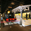 鉄道博物館で展示されている「1号機関車」。