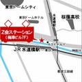 Z会桜蔭ステーションの地図