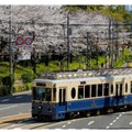 9002号車（青いレトロ車両）