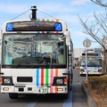 埼玉工業大学の自動運転バス（千葉・幕張新都心 1月22日）