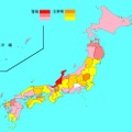インフルエンザ流行レベルマップ（2023年第10週 2023年3月15日現在）　(c) 2004 National Institute of Infectious Diseases Japan, Infectious Disease Surveillance Center.