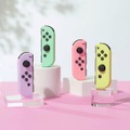 Nintendo Switch Joy-Conにパステルカラーの新色二種。ピンク＆イエローとパープル＆グリーン